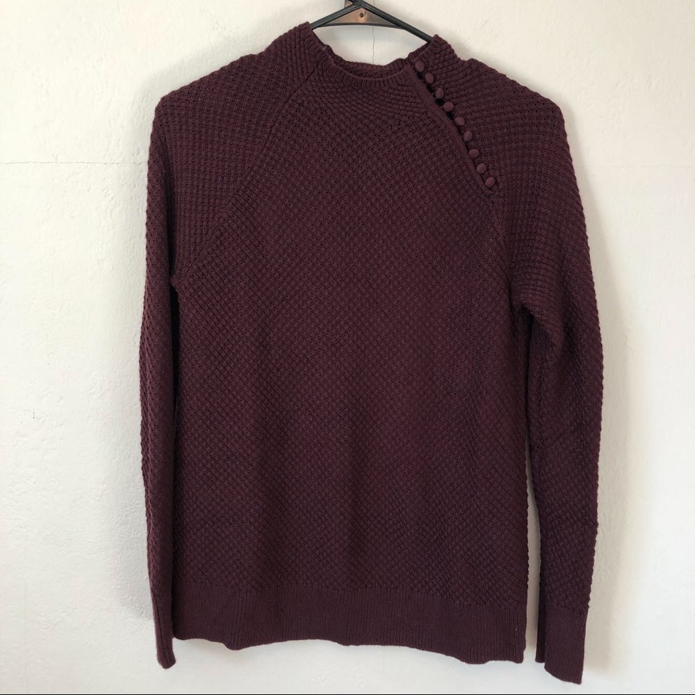 LOFT Button Detail Sweater